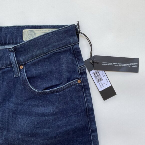 $198 Diesel Women’s Widee Regular Straight Jeans High Waist 084ZC Size 29 - Picture 6 of 12